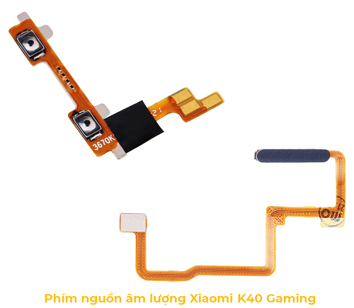 Phím Nguồn Âm lượng Xiaomi K40 Gaming